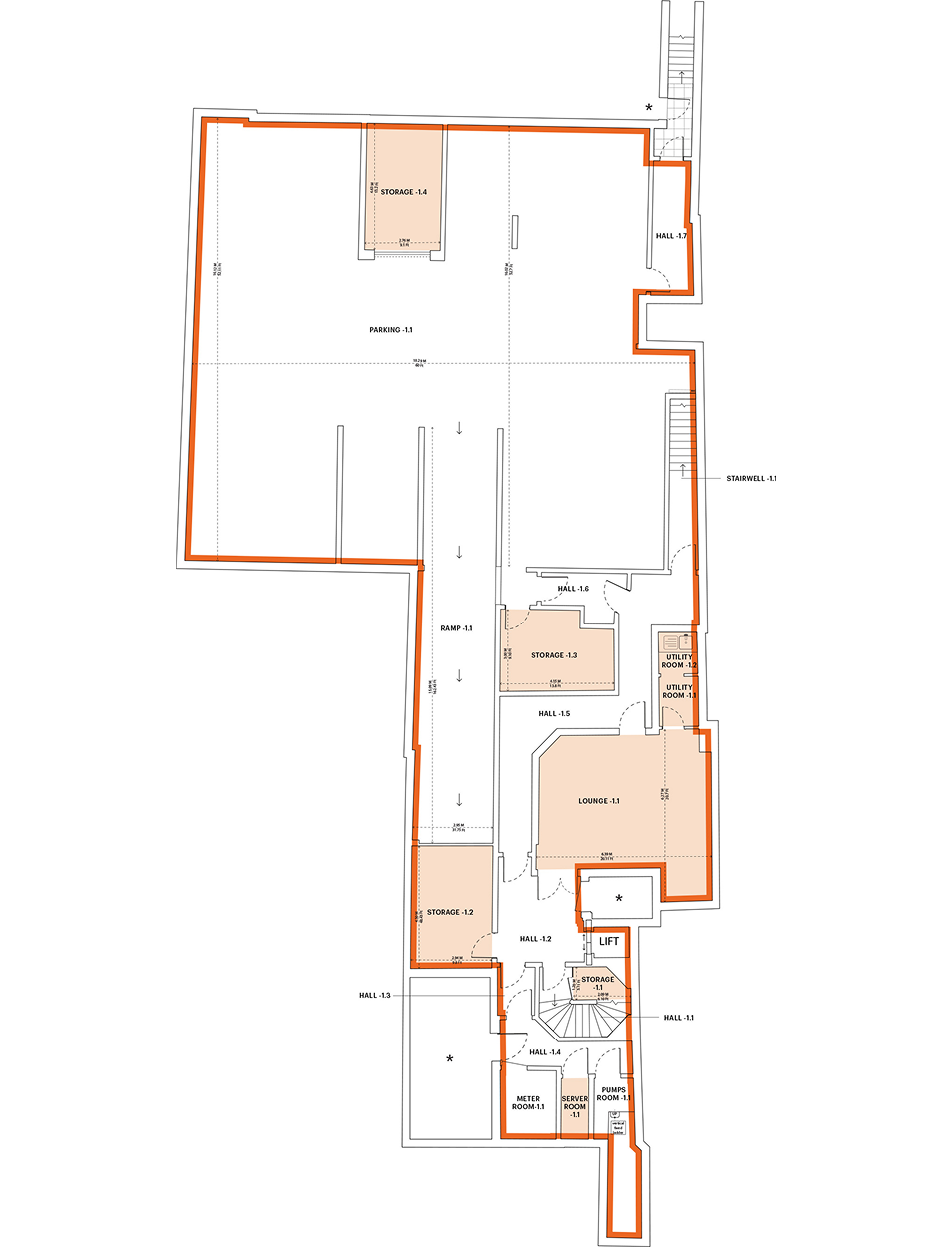RICS-compliant floorplan verified by Stak, illustrating accurate building measurements and spatial data